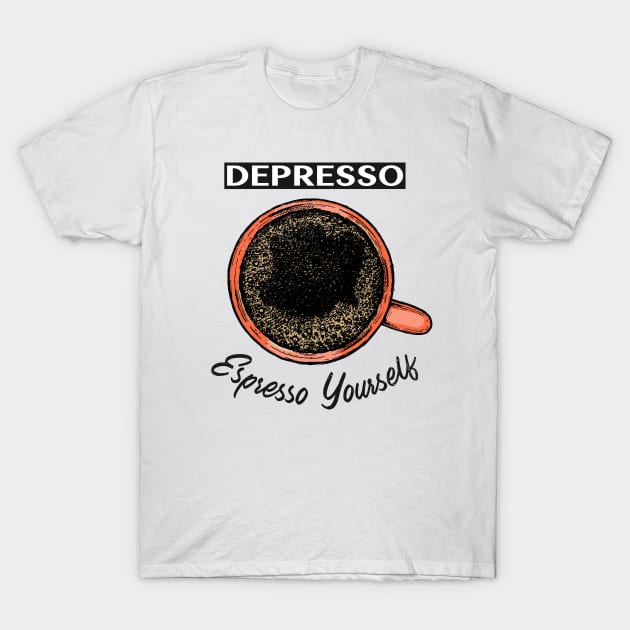 Espresso T-Shirt by Kash's tshirts